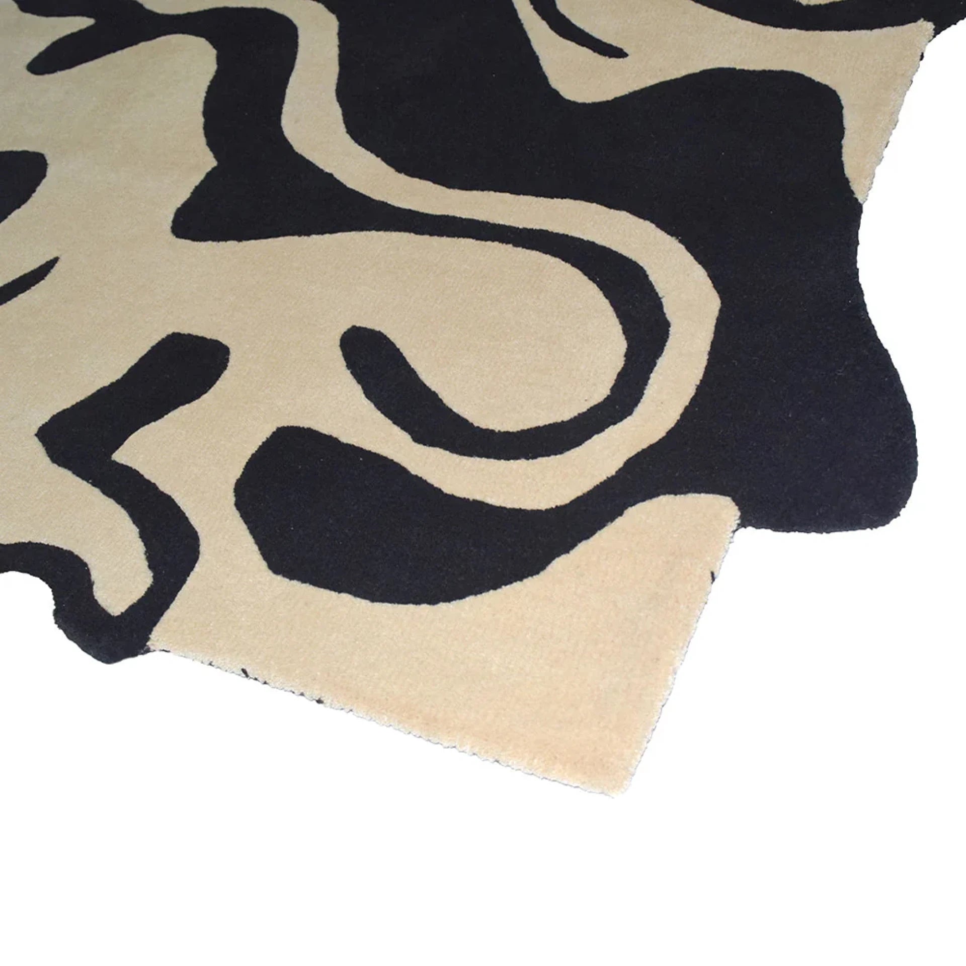Handmade Tufted Wool Rug for Living Room