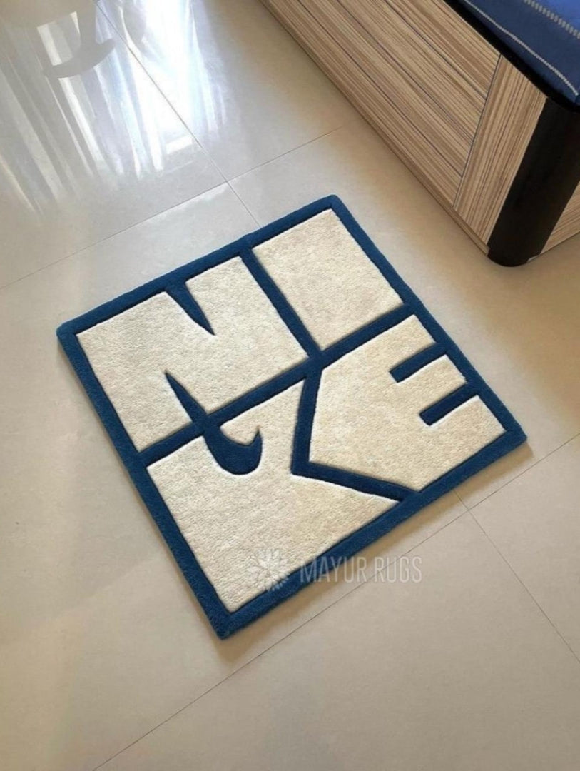 Nike Inspired Custom Rug
