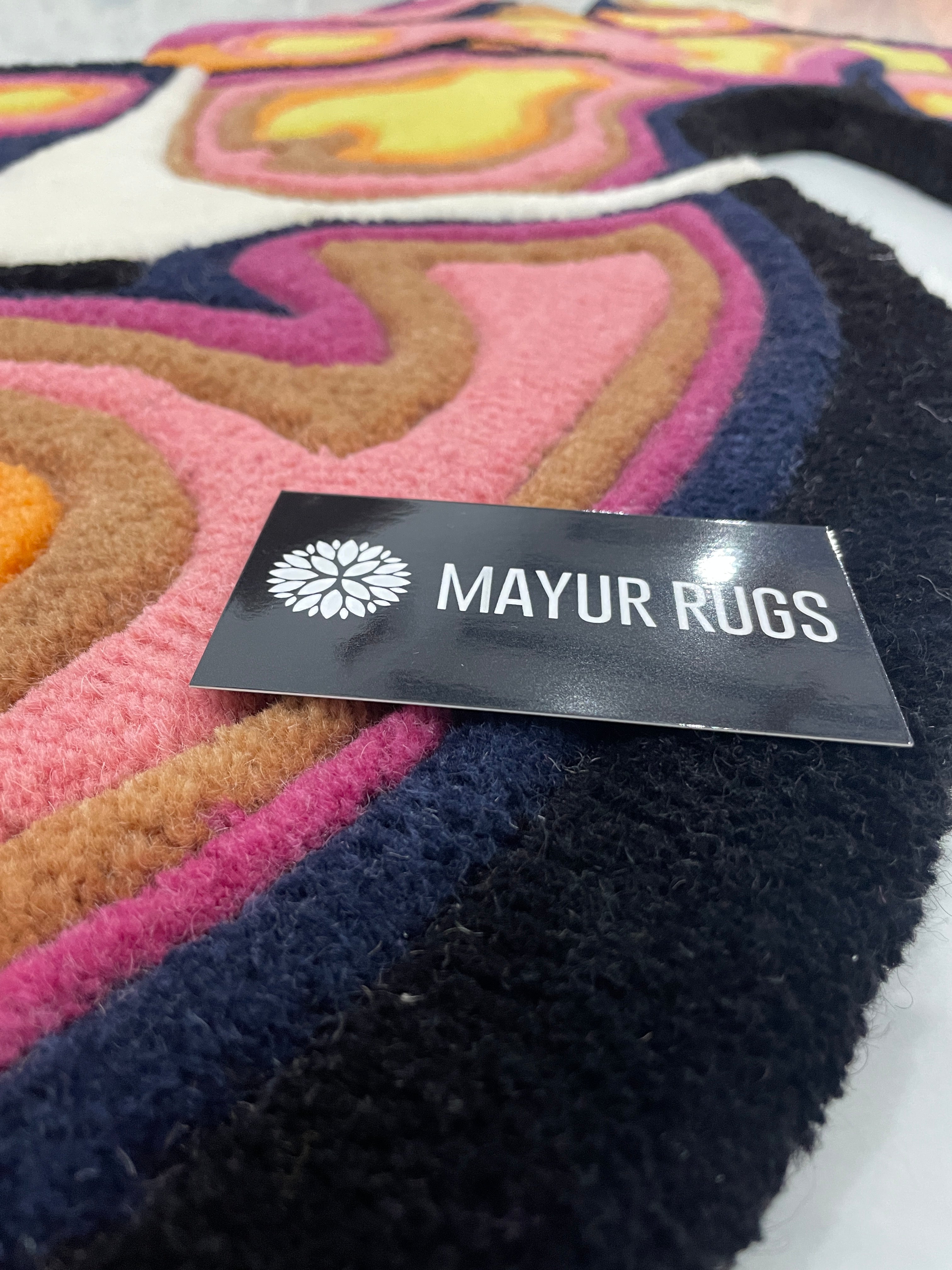 Thermal Body Art Handmade Rug