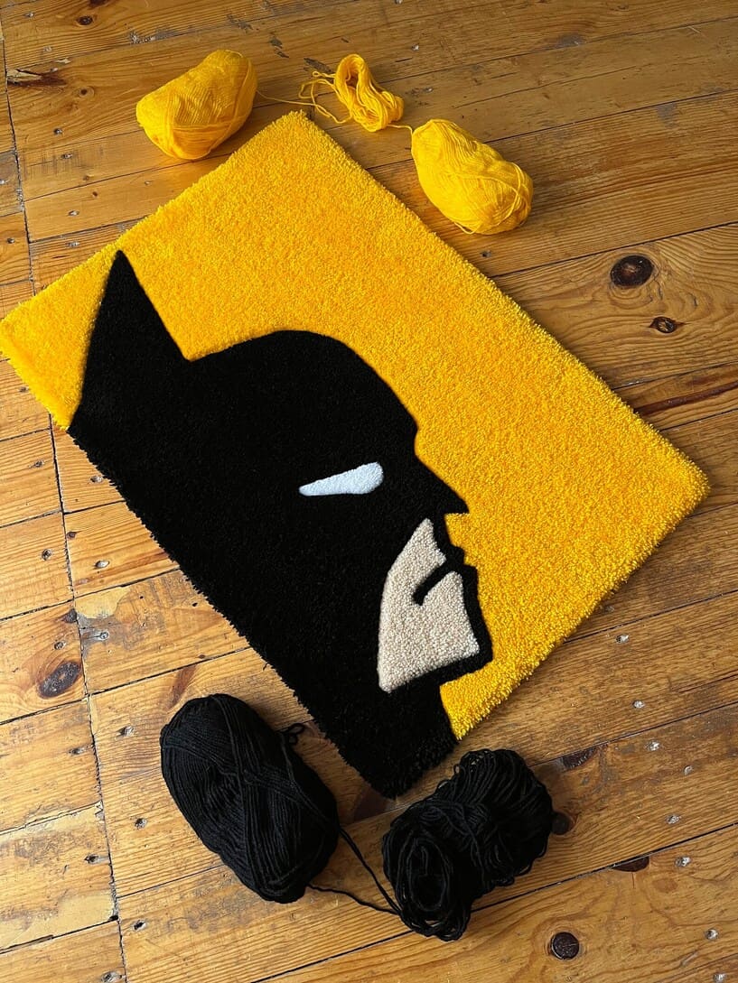 Batman-Inspired Rug -Dark Knight Edition