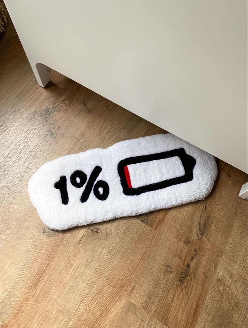 1% Battery Handmade Rug