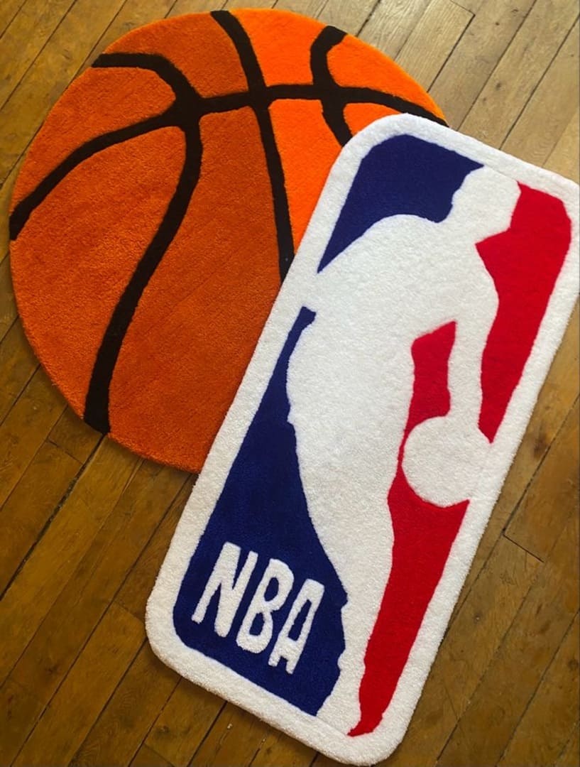 Nba Outdoor Rugs NBA-Inspired Handmade Rug – Mayur Rugs