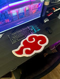 Akatsuki-Inspired Keyboard Handmade Rug