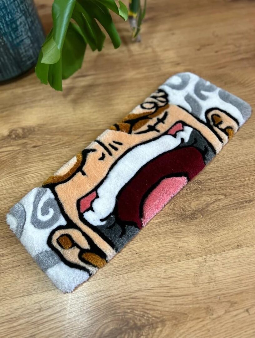 Luffy JoyBoy-Inspired Keyboard Rug