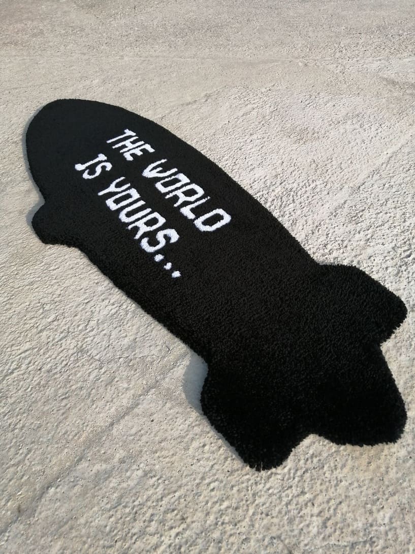 The World Is Yours Handmade Rug