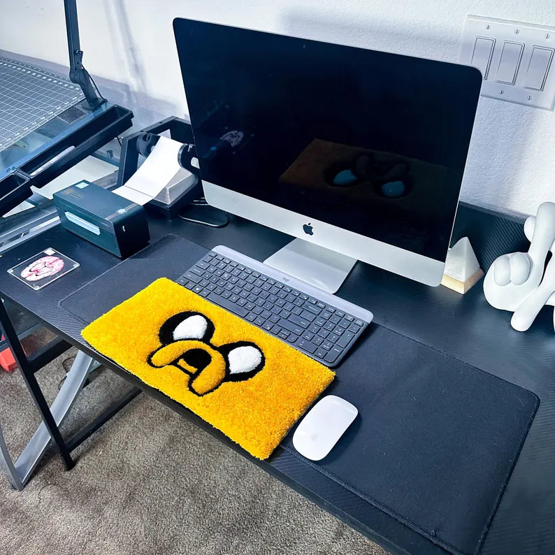 Jake the Dog-Inspired Keyboard Rug