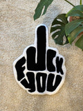 “Fck You” Statement -Bold Modern Rug