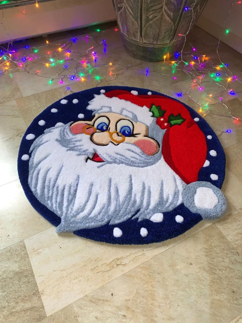 🎄 Christmas Special – Santa Rug