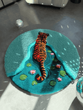 tiger in pong rug 