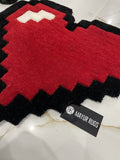 Pixel Heart Cute Rug