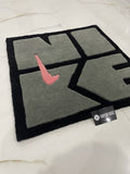 Nike Inspired Custom Handtufted Rug