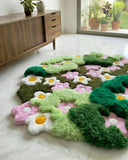 Mossy Meadow Nature Inspired Rug