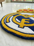 Real Madrid-Inspired Handtufted Rug