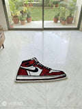 Jordan 1 Chicago-Inspired Handmade Rug