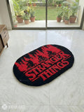 Stranger Thingss Inspired Handmade Rug