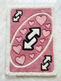 Love Uno Card inspired Rug