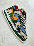Nikee Jordan Inspired Sneaker Rug