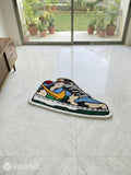Nikee Jordan Inspired Sneaker Rug