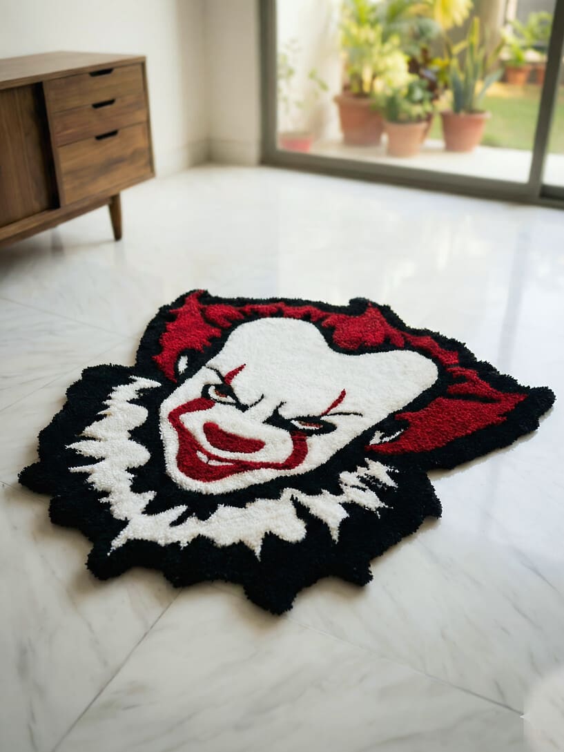 Pennywise–Inspired Horror Rug