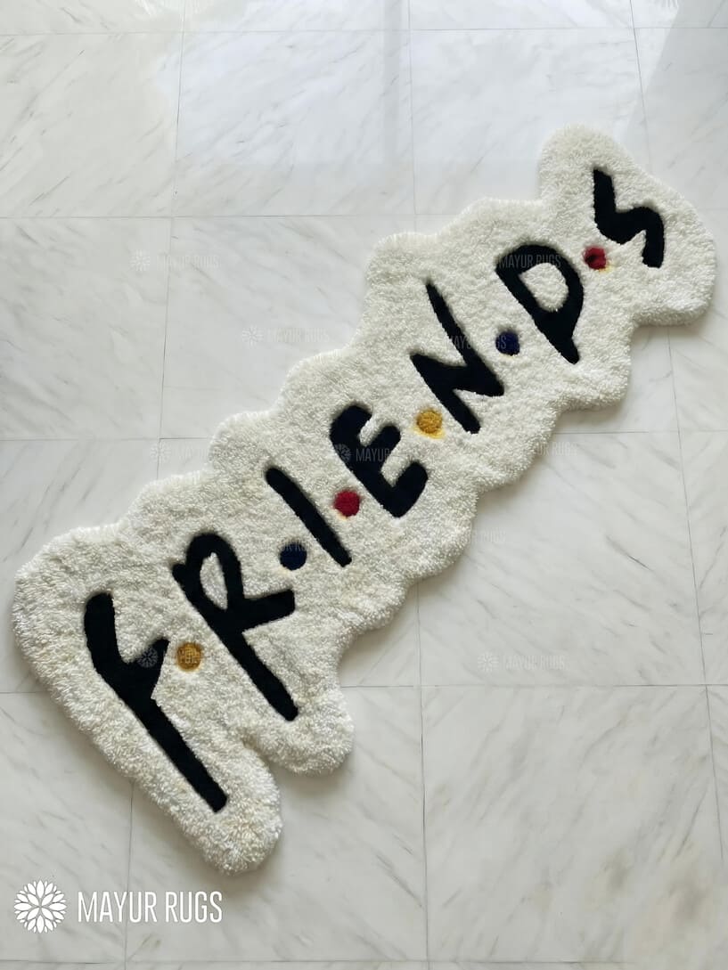 Friends-Inspired Handtufted Rug