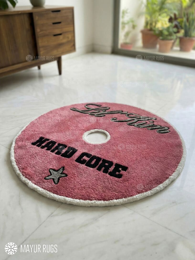 Lil’ Kim Hardcore CD-Inspired Handmade Rug