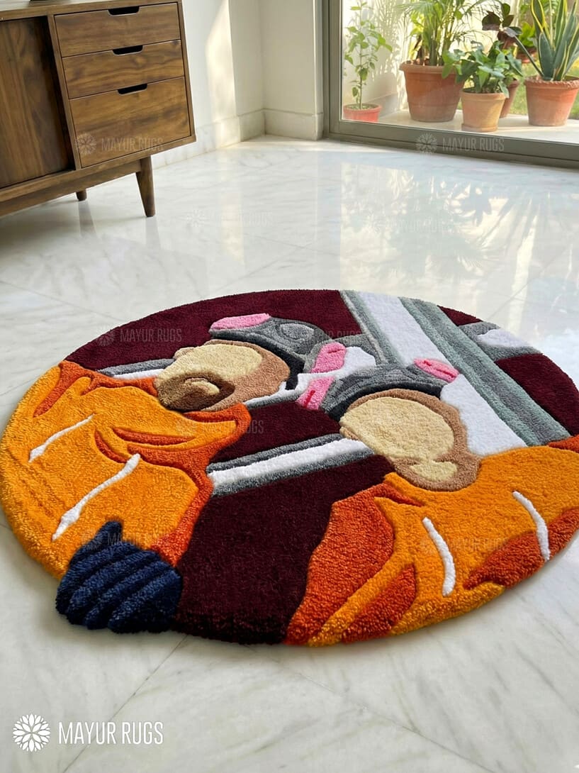 Breaking Bad-Inspired Handmade Rug
