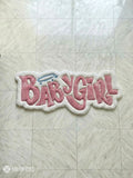 BabyGirl Typography Cozy Handtufted Rug