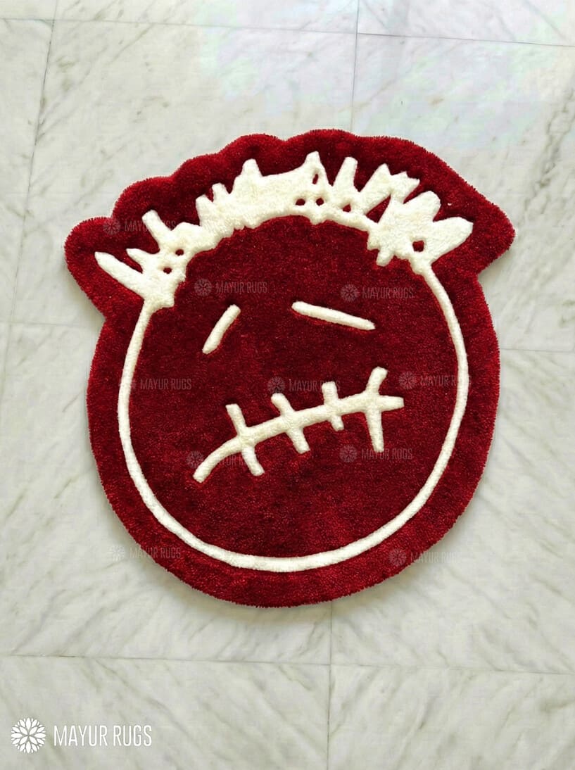 CJ × Travis Scott Inspired Hand-Tufted Rug