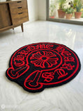 Chrome Hearts–Inspired Hand-Tufted Gothic Rug