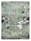 Vintage abstract Persian floral hand-knotted wool rug with artistic traditional motifs, premium heritage rug by Mayur Rugs