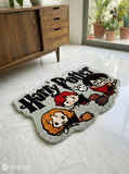 Harry Potter inspired hand-tufted wool rug with wizard magic design, premium custom area rug by Mayur Rugs
