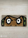 Usopp Inspired One Piece custom keyboard rug handmade with premium tufted wool for anime gaming desk setup by Mayur Rugs