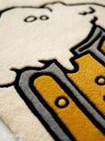 Beer Glass Hand-Tufted Rug – Pub & Bar Décor