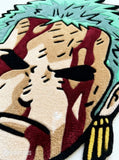 Zoro Inspired One Piece Hand-Tufted Anime Rug