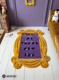 Friends Inspired Hand-Tufted Custom Rug