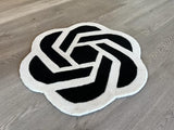 ChatGPT Logo-Inspired Rug