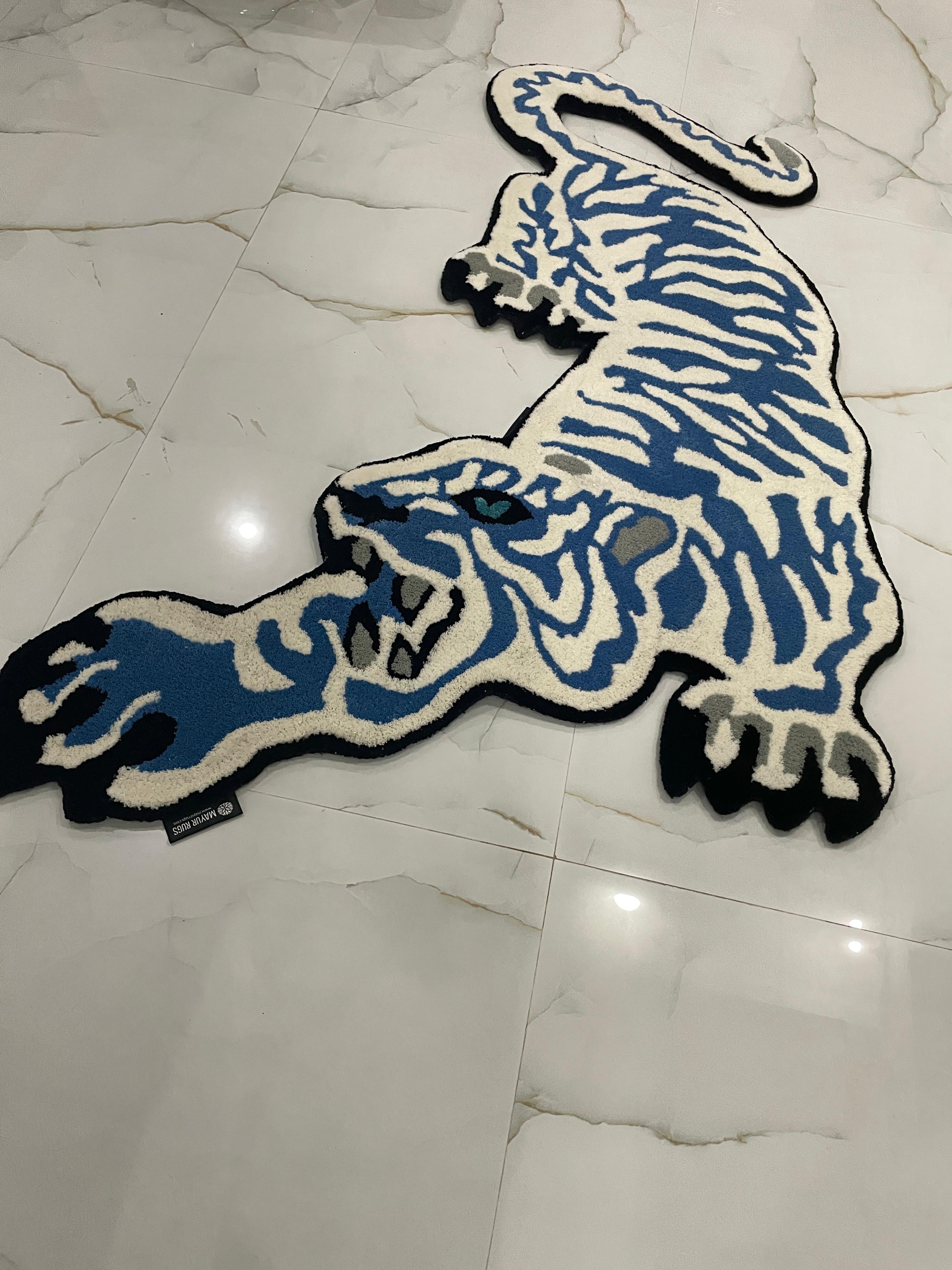 Tiger Custom Handmade Rug