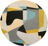 Hand-Tufted Modern Art Wool Rug