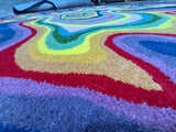Splash Irregular Shaped Rug