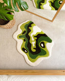 Green Moss Tufted Rug