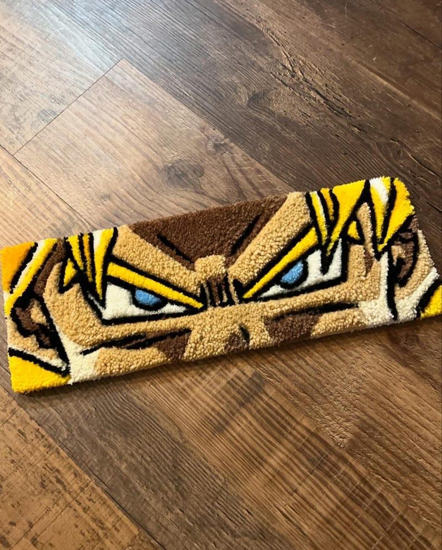Dragon Ball Z Inspired Keyboard Rug
