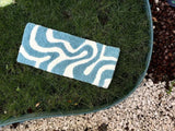 Abstract Design Office Keyboard Rug