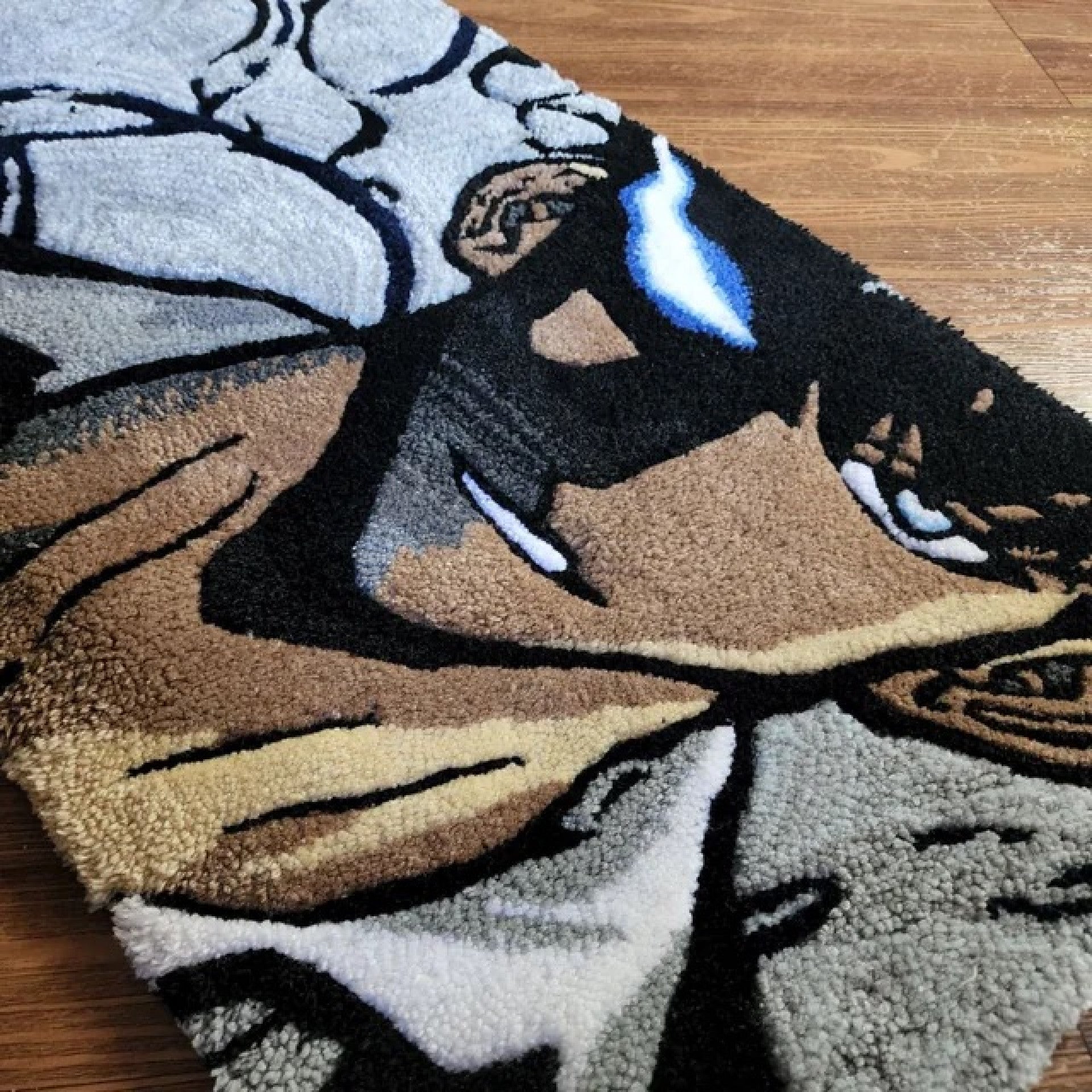 Jinwoo Solo Leveling-Inspired Full Desk Rug
